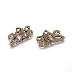 Tibetan Style Alloy Pendants&nbsp;TIBEP-R035-02AB-FF