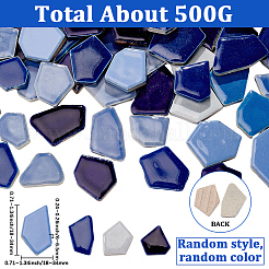 500G Mosaic Tiles Porcelain Cabochons&nbsp;DIY-SP0007-75