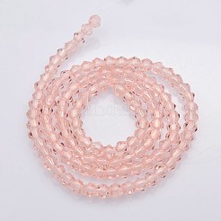 Bicone Glass Beads Strands&nbsp;EGLA-P016-4mm-10