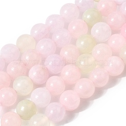 Natural New Jade & Rose Quartz & Dyed White Jade Beads Strands&nbsp;GG-CBA3BF1-A01-8mm
