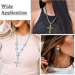 40Pcs 8 Styles Tibetan Style Alloy Pendants&nbsp;TIBEP-YW0001-88