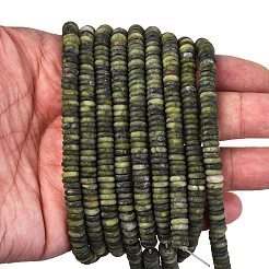 Frosted Natural Chinese Jade Beads Strands&nbsp;G-K389-C12-01