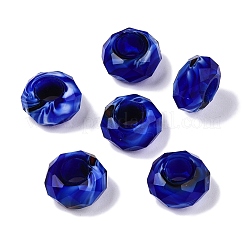 Two Tone Glass European Beads&nbsp;GDA009-M