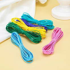 6 Colors 6 Bundles 5M PU Imitation Leather Cords&nbsp;OCOR-TA0001-97