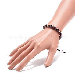 3Pcs 3 Style Morse Code Stackable Bracelets Set&nbsp;BJEW-JB08838-01