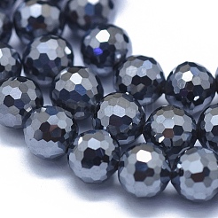 Terahertz Stone Beads Strands&nbsp;G-D0013-77C