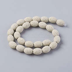 Natural Lava Rock Beads Strands&nbsp;G-F671-03B-02