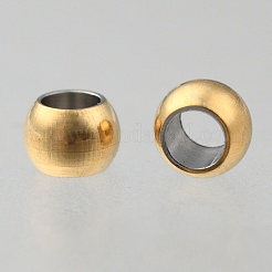 Ion Plating(IP) 304 Stainless Steel Spacer Beads&nbsp;STAS-L222-42A-G