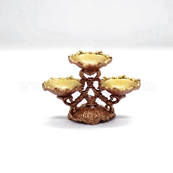 Alloy Mini Imitation Fruit Plate Decoration&nbsp;PW-WG6B53C-01