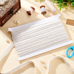 Polyester Braided Lace Trim&nbsp;OCOR-WH0074-92A