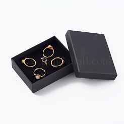 Natural & Synthetic Gemstone Finger Rings&nbsp;RJEW-JR00347