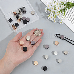 30Pcs 5 Colors Alloy Cord Locks&nbsp;FIND-PH0062-17