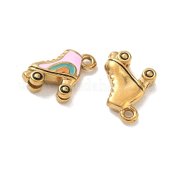 304 Stainless Steel Enamel Pendants&nbsp;STAS-L316-03G