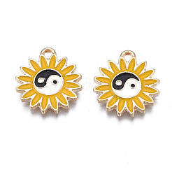 Alloy Enamel Pendants&nbsp;PALLOY-N153-58