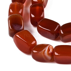 Natural Red Agate(Dyed & Heated) Beads Strands&nbsp;G-T138-104