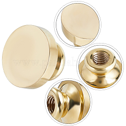 3Pcs Blank Wax Seal Brass Stamp Heads&nbsp;AJEW-CP0007-03
