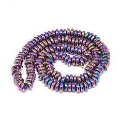 Electroplate Non-magnetic Synthetic Hematite Beads Strands&nbsp;G-T061-42C