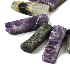 Natural Amethyst and Prehnite Beads Strands&nbsp;G-S386-D17