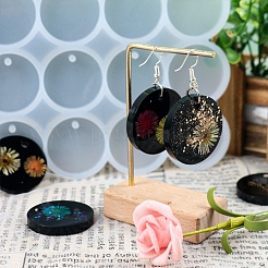 Round Shape Pendants DIY Food Grade Silicone Mold&nbsp;PW-WG61680-01