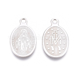 Non-Tarnish 304 Stainless Steel Charms&nbsp;STAS-L247-024P