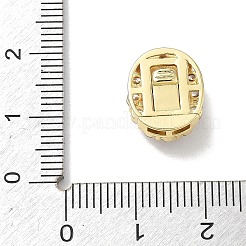 Brass Micro Pave Cubic Zirconia Pendants&nbsp;KK-A300-07G-02