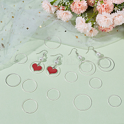 30Pcs 3 Styles Brass Linking Rings&nbsp;KK-BBC0008-94