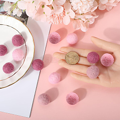 40Pcs 4 Colors Wool Felt Balls&nbsp;DIY-SC0022-52