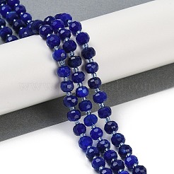 Natural Dyed White Jade Beads Strands&nbsp;G-H057-A22-06