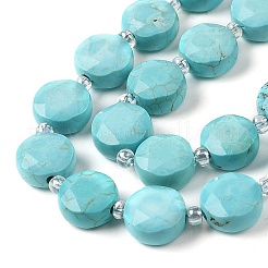 Natural Howlite Bead Strands&nbsp;G-C116-A08-01