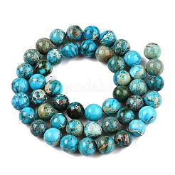 Natural Imperial Jasper Beads Strands&nbsp;G-N342-63C