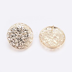 Brass Stud Earring Findings&nbsp;LS-KK-I622-22G-NF