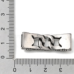 304 Stainless Steel Slide Charms&nbsp;STAS-F356-10AS-01