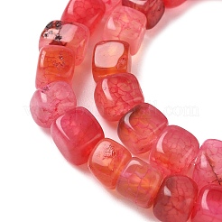 Natural Dragon Veins Agate Beads Strands&nbsp;G-G177-E18-01