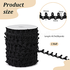 1Pc Polyester Elastic Button Looping Ribbons&nbsp;OCOR-PH0004-36A