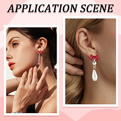 40Pcs Alloy Stud Earring Findings&nbsp;EJEW-SP0001-07D