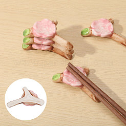 Sakura Porcelain Chopstick Rest&nbsp;AJEW-WH0314-958