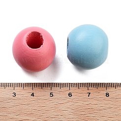 Wood European Beads&nbsp;WOOD-M015-03