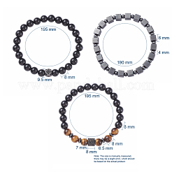 Unisex Stretch Bracelets Sets&nbsp;BJEW-JB04845