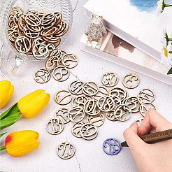 Wood Cabochons&nbsp;WOOD-WH0017-03