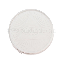 Eye of Providence/All-seeing Eye DIY Silicone Statue Mold&nbsp;AJEW-D052-02