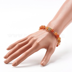 Natural Mixed Stone Stretch Bracelet for Girl Women Gift&nbsp;BJEW-JB06799