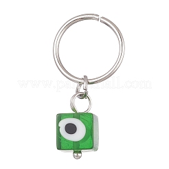 Handmade Lampwork Braiding Hair Pendants Decoration Clips&nbsp;OHAR-JH00026