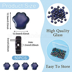 50Pcs Glass Beads&nbsp;GLAA-TA0003-72