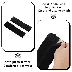 Flocked Cloth Car Safety Belt Cover&nbsp;AJEW-WH0609-949