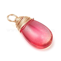 Glass Pendants&nbsp;PALLOY-JF03248-01