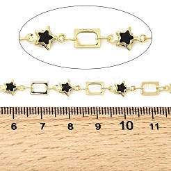 Brass Star Link Chains&nbsp;KK-D391-05G