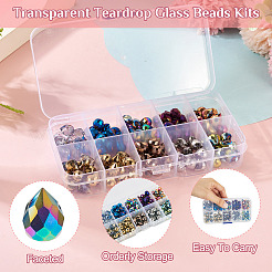 150Pcs 10 Colors Electroplate Glass Beads&nbsp;EGLA-TA0013-02