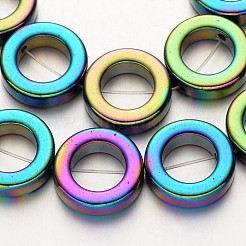Electroplate Non-magnetic Synthetic Hematite Beads Strands&nbsp;G-F300-04