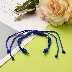 Adjustable Braided Nylon Cord Bracelet Making&nbsp;AJEW-JB00758-04