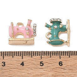 Alloy Enamel Pendants&nbsp;RB-CBAC700-04G